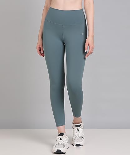 Image of Kobo Active Wear for Women Gym | High Waist | Ankle Length | Squat-Proof | Workout Tights for Women | 4-Way Stretch | Leggings for Gym, Cardio | Yoga Pants (Imported)