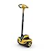 BINGS SCV R1EX - Veicolo Elettrico con Auto Equilibrio, con Due Ruote, Bicicletta a Pedale, Scooter, Giallo