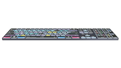 Image of Logickeyboard Titan Wireless Backlit Keyboard for Davinci Resolve - Windows