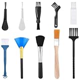 Sûr et antistatique : Fabriquée en plastique et nylon de haute qualité, cette brosse de nettoyage pour PC est légère et durable, compacte et compacte, facile à ranger, antistatique et résistante aux hautes températures. Elle élimine la saleté des circuits imprimés et autres composants sensibles et évacue l'électricité statique vers le sol.