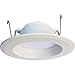 LED Downlight Kit 5 inch/6 inch, 15W - 1100lm, dimmable, Wet Location, 3000K, 90+CRI 120VAC E26/GU24 (Pack of 12)
