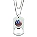 GRAPHICS & MORE Betsy Ross 1776 American Flag Military Dog Tag Bottle Opener Pendant