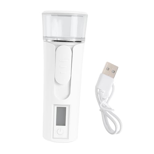 Beaupretty Pulverizador de Bruma Facial Hidratante USB Portátil 50Ml Humectante para Tipo de Casa y Viaje Atomizador de