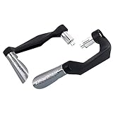 Materiales: este par de embrague de freno de motocicleta está hecho de fibra de carbono y material de aluminio con un rendimiento estable y durabilidad adicional, tiene una calidad confiable y una larga vida útil.