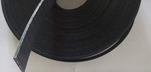 P2 Flat Belt P2-20 Width 20mm Thickness 2mm Color Black Polyurethane with Steel core 20meters/Pack
