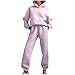 Jogginganzug Damen set : Traininganzug Hoodie Sportanzug Freizeitanzug Zweiteiler Langarm Sweatshirt Casual Sporthose Laufenanzug Sportbekleidung Streetwear Jogginghose Sportswear 2-Teilig Set