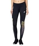 New Balance Women's Accelerate Tight, Reflective Black Multi, X-Small