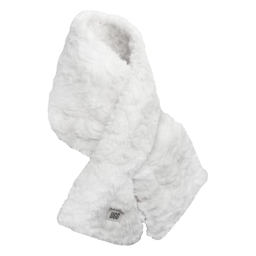 UGG Womens Faux Fur Pull Through Scarf