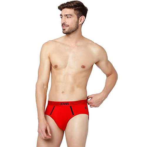 Image of Underjeans Men's Cotton Blend Regular Fit Brief