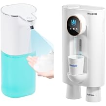 P9 Automatic Foam Soap Dispenser Bundle with S7 Automatic Mouthwash Dispenser