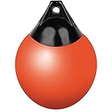Seachoice Commercial All Purpose Buoy, 10 in. Round, Orange