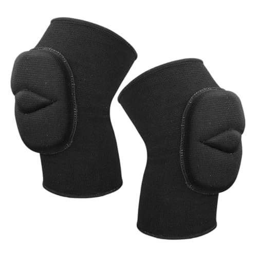 HOODANCOS 2 Stück pack Verdickte Kniebandagen aus Elastischem Eva Schaum mit Schutzpolster Atmungsaktiv und Tragbar Knieschoner für Volleyball Yoga und Alltagsschutz