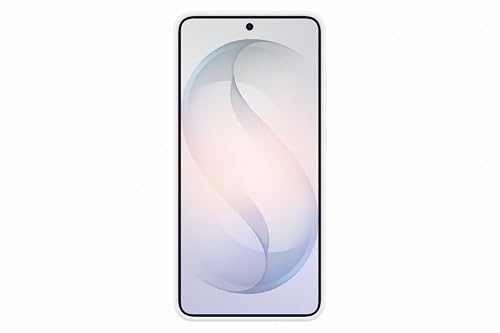Image of Samsung Galaxy S26 Silicone Magnet Phone Case, Soft-Touch, Durable Grip, Great Feel, White