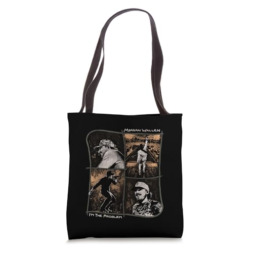 Official Morgan Wallen Photo Collage Tote Bag