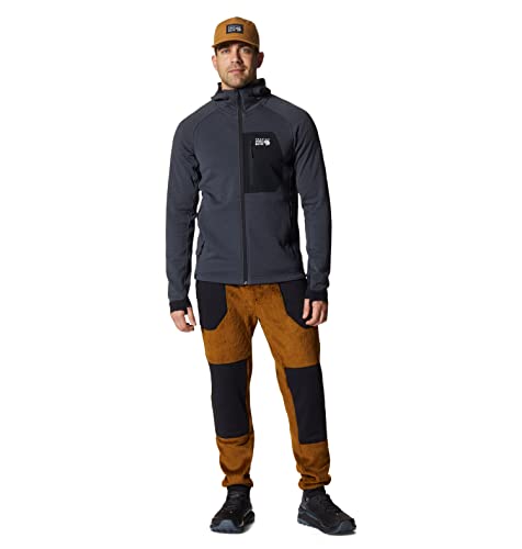 Mountain Hardwear Calça masculina padrão Polartec High Loft, marrom dourado, GG
