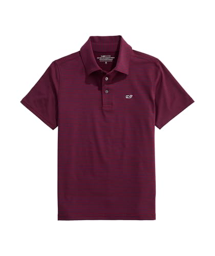 Image of Vineyard Vines Kids Bradley Stripe Sankaty Polo (Toddler /Little Kids /Big Kids)
