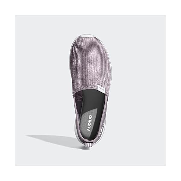 adidas Lite Racer Slip On Womens Shoes Size 7, Color: Legacy Purple/Cloud White/Legacy Pur