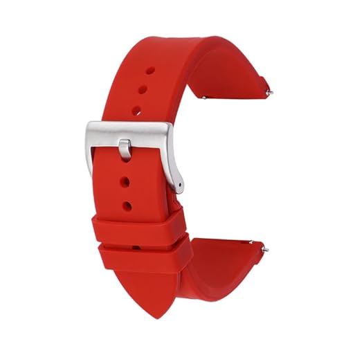 [-ł] 20mm 22mm X|[c VR EHb` Xgbv h NCbN[X oh Samsung Galaxy Watch3 Active 2 Ή Gear S3 Ή Huawei GT 2/2e/pro Ή(Red S,