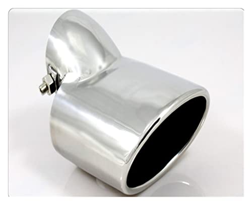 Terminales de escape de acero inoxidable antioxido para Civic 2012-2016