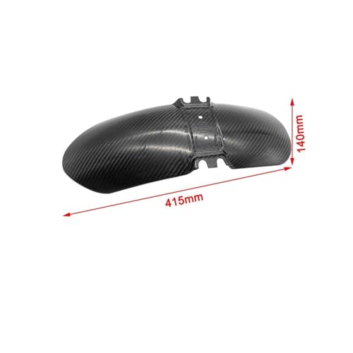 Garde-boue Scrambler Nine T extension carbone pneu hugger - 4