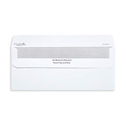 Blue-Summit-Supplies-500-Number-10-Envelopes-Self-Seal-Number-10-Business-Envelopes-Letter-Size-Security-Tint-Flip-and-Seal-Flap-4-18-x-9-12-500-Count