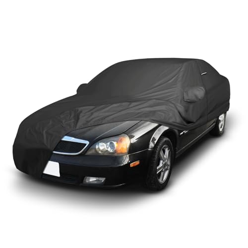 Image of iCarCover Premium Custom Car Cover for 2004-2006 Suzuki Verona Heavy Duty Waterproof All Weather Rain Snow UV Sun Protector Custom Fit Full Exterior Indoor Outdoor Protection Car Cover (Black)