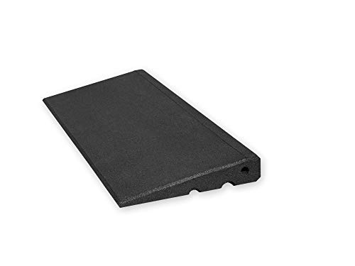 Türschwellenrampe Excellent 500/45 mm hoch aus Gummigranulat hochverdichtet (schwarz)