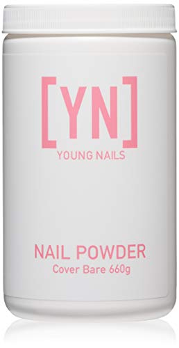 Young Nails Acrylic Cover Powder, Bare, 660 Gram