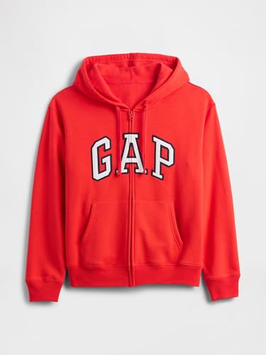 Image of GAP Women's Logo Hoodie Hooded Full Zip Sweatshirt