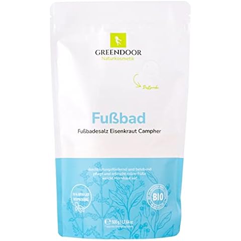 GREENDOOR Fussbad Zusatz Eisenkraut 500g Cover