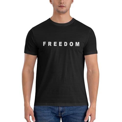 RIP Charlie Kirk Freedom Crew Neck Short Sleeve T-Shirt for Men2