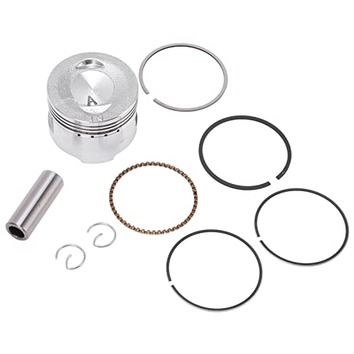 Conjunto de anéis de pistão, conjunto de pistão de dissipação de calor de liga de aço à prova de fer