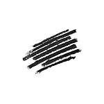 MAKE Beauty Continuum Waterproof Gel Eyeliner Pencil. Creamy, Pigmented Multi-Use, including Waterline with Built-in Sharpener and Blending Brush. Smudge-Proof Makeup. Shade - Eclipse, Black - Image 2