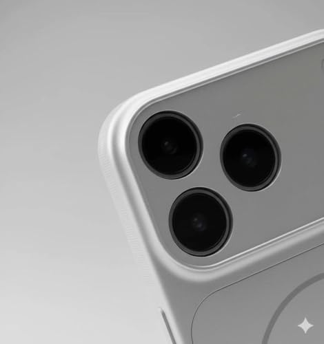 Image of for iPhone 17 Pro Max |Convert to 17 pro /17 Pro Max Style Premium Back Glass Magsafe Wireless Charge Converter Cover for iPhone 17 Pro Max |Convert to 17 pro /17 Pro Max (Silver)