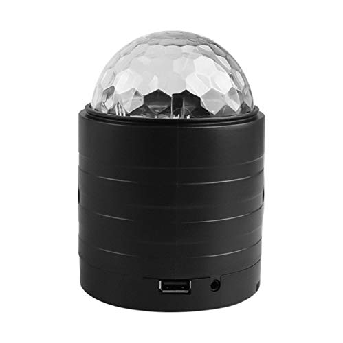 Yssevlon Starry Projector Star Night Light USB 5V Led Rgb Bluetooth Lamp Stage Lighting Show for Home Party Ktv Black