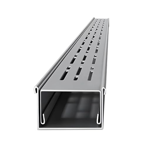 Caniveau Exterieur Kit De Gouttières Et Grilles De Drainage Linéaires En Acier Inoxydable,...