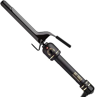 Hot Tools Professional Black Gold Curling Iron/Wand, 3/4 inch