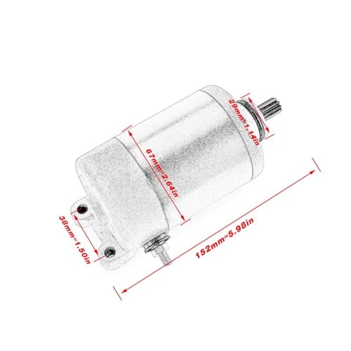 Démarreur électrique haute performance 31200-KS4-018 Spring 250 - 2