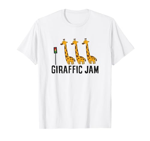 Giraffic Jam - Giraffa con giraffa Maglietta