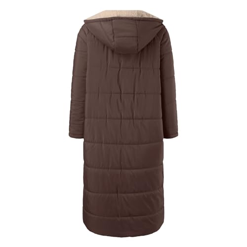 Vêtement d'extérieur chaud de haute qualité : manteau long et réversible