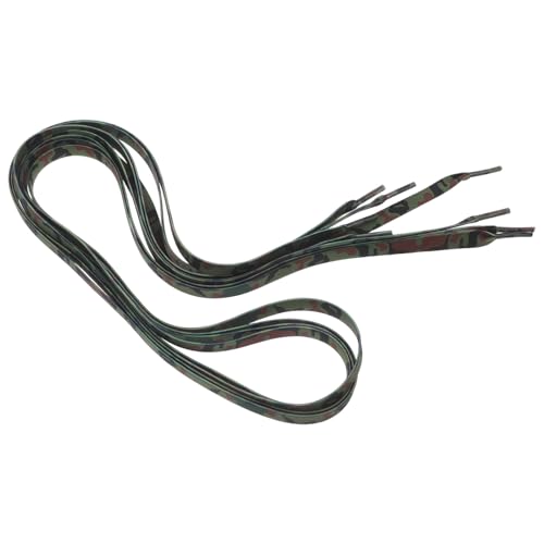 GALPADA 2 pares Cordones Planos para Botas de Trabajo y Zapatillas Deportivas Cordones Vintage Resistentes para Calzado Casual y Sneakers