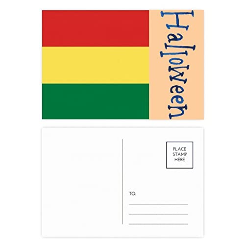 Cartes postales d'Halloween Bolivie lot de 20 pour collectionneur