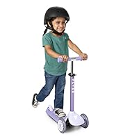 Flyer Glider Jr., Radio Flyer Kleinkind-Roller mit Lenkung, Lila, für Kinder im Alter von 2 bis 5 Jahren