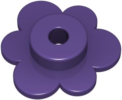 Classic Building Plant Bulk, Flower Small 1000 Piece, Compatible with Lego Parts and Pieces:(Colour:Grass Green)
