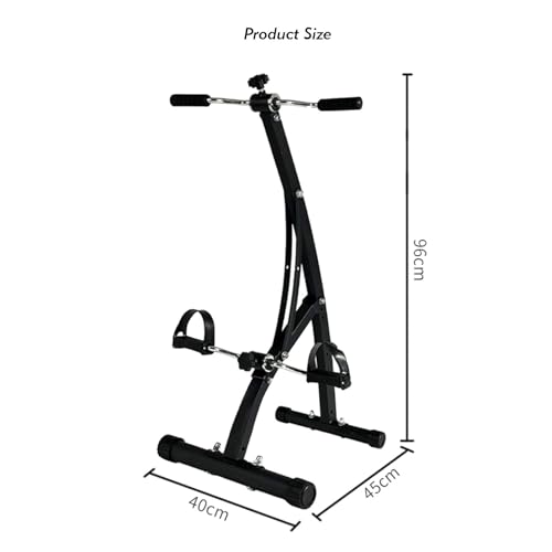 Ejercitador de pedal portátil para piernas y brazos miniatura 2