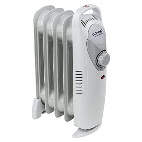 AMOS 650W Portable Oil Filled Radiator Heater Cover