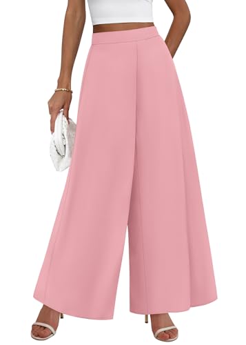 KIRUNDO Palazzo Pants for Women Dressy 2026 Spring Slacks Wide