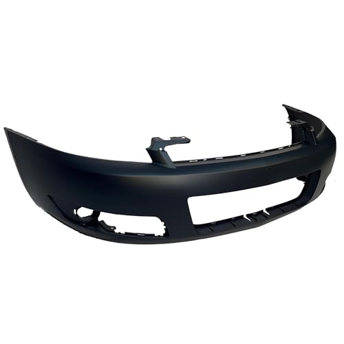 Image of FitParts Compatible with Chevrolet Impala 2006-2016 Front Bumper Cover | CAPA Certified, Primed, With Fog Light Holes, Sedan, Police, Ready to Paint, OEM 89025048, GM1000764