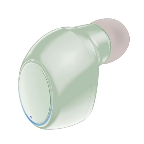 Minii True Wireless Earphone - Invisible bluetoth Earbud, Single Ear Wireless Headset | Ultra-Small Hidden Earphone, Lightweight minii Headset, Noise-Canceling Earbud, Fast Pairing Bluetuth Earpiece