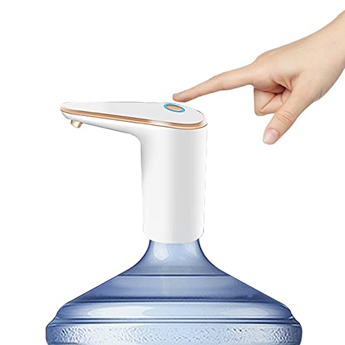 Nayagara Portable Quality Automatic Rechargeable USB Water Dispenser Pump for (Bisleri) 5,10,20 litres Bottle Can with USB Charger Cable and Steel Pipe (Child Safe Product) (White/Black) (B09QCY3BBD) Amazon Price History, Amazon Price Tracker